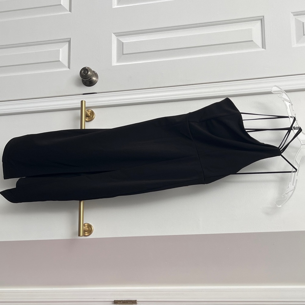 Hello Molly Black Backless Dress